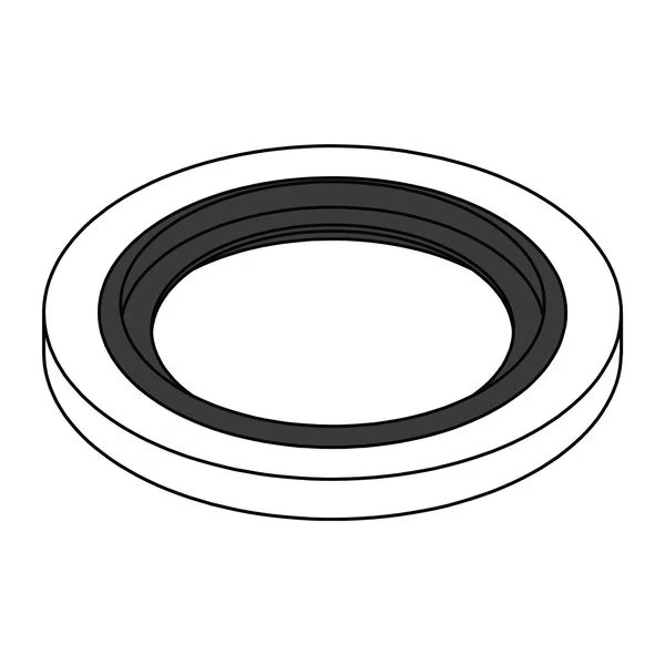 Hydraulic Fitting-International32BSPP BONDED SEAL, Tompkins, Mfr#: DS-BSP-32